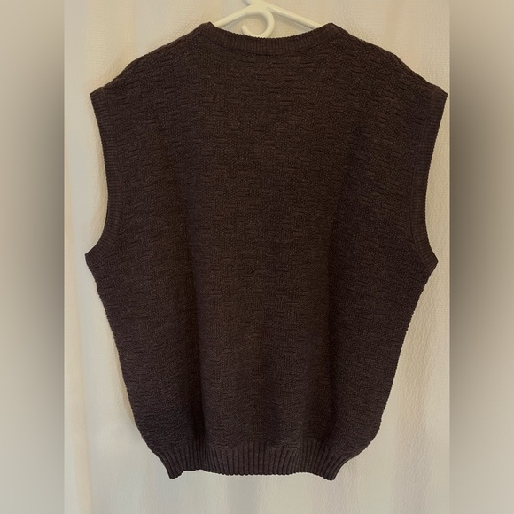 vintage oversized sweater vest - Picture 2 of 4